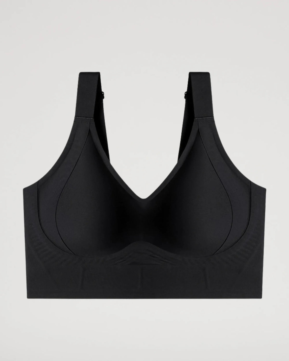 Plus Size Full-Coverage Wireless Padded Jelly T-Shirt Bra