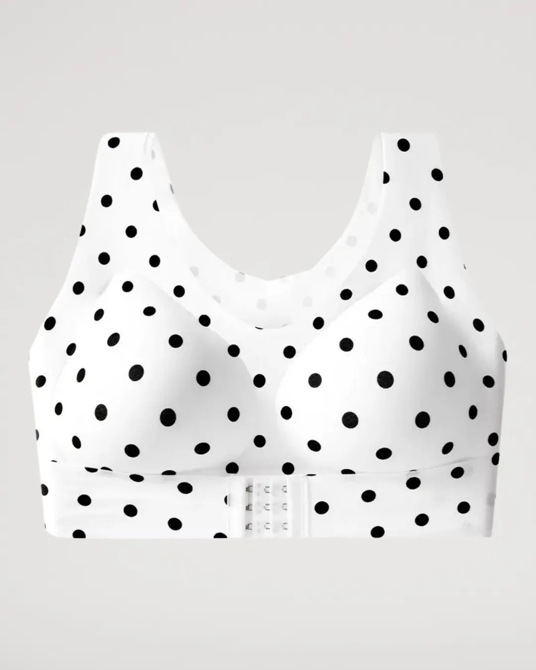 Seamless Front-Closure Wireless Posture Bra