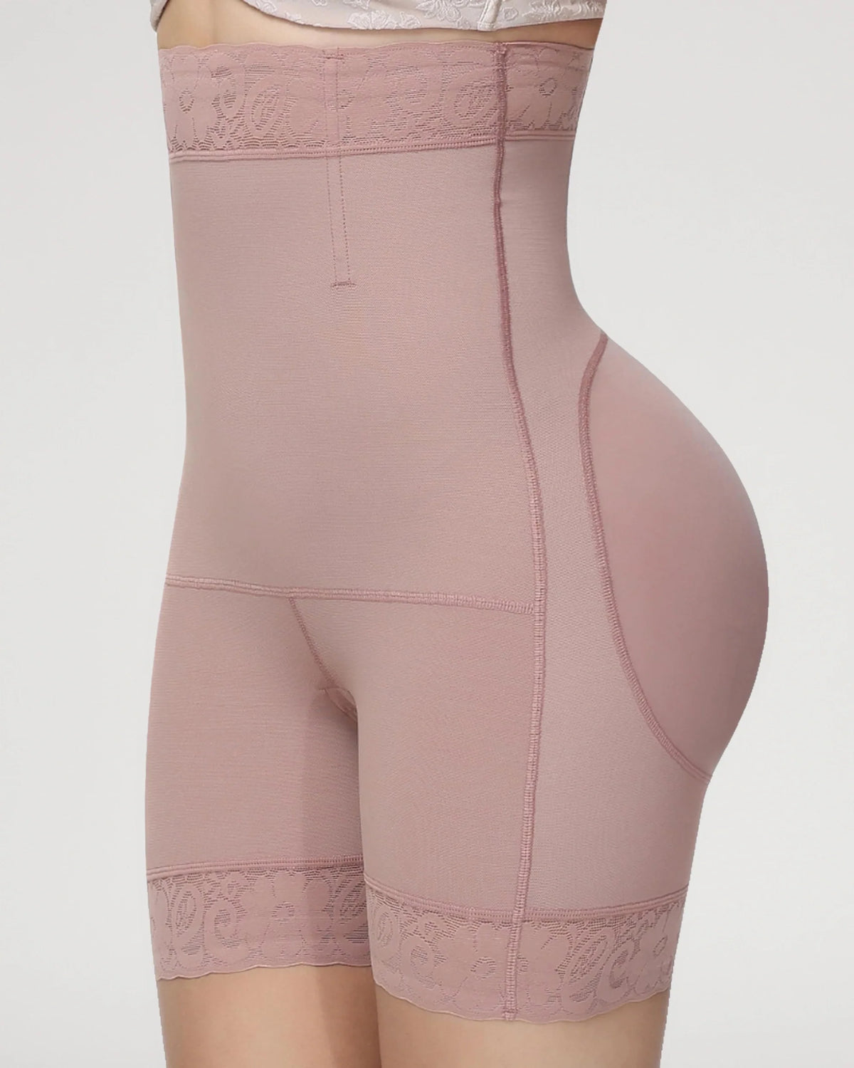 Sculpting High-Waisted Tummy Control Butt Lifter Shorts
