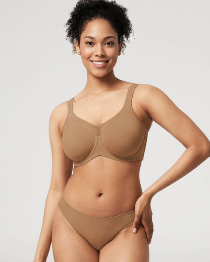 Full-Coverage Unlined Minimizer Underwire Bra [BOGO]