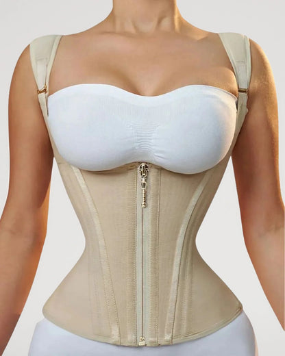 Double Waistband Corset Vest Waist Trainer