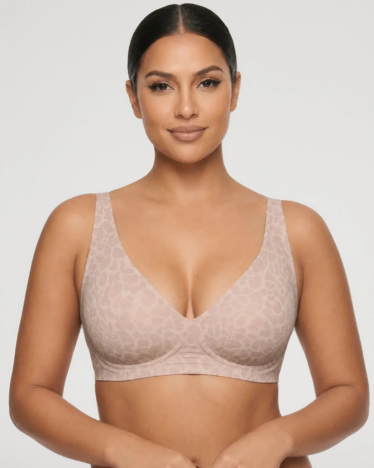 Seamless Wireless Plunge Push-Up Jelly Bra [BOGO]