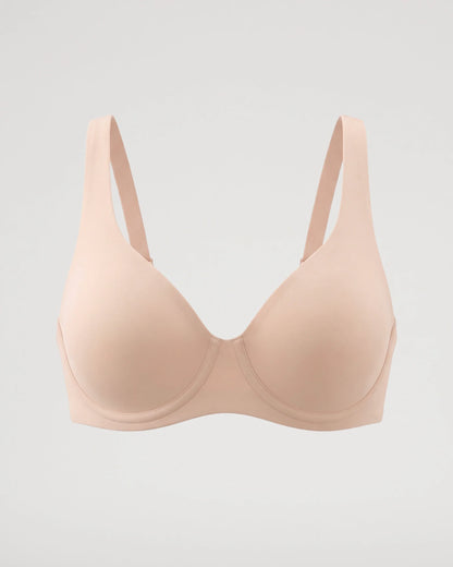 Seamless Unlined Balconette Underwired Bra