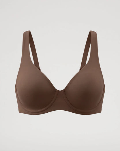 Seamless Unlined Balconette Underwired Bra