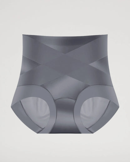 High-Waist Cross Compression Shaping Panties