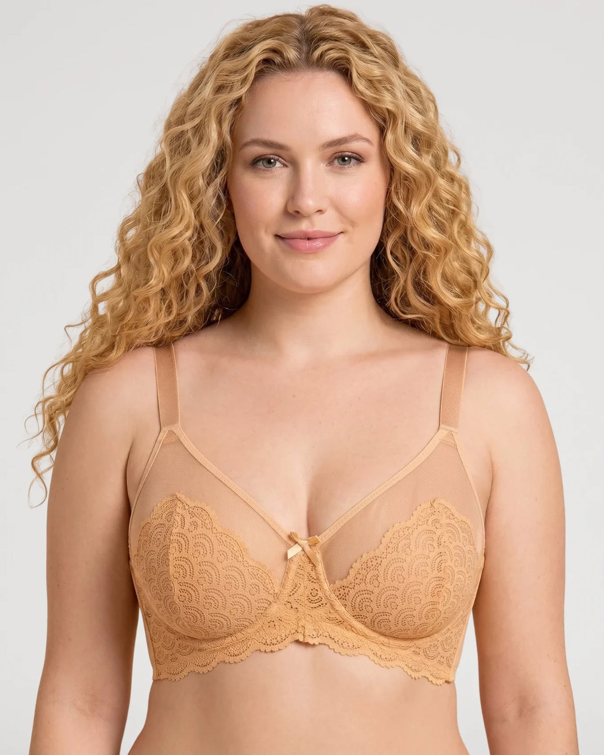 Lace Unlined Underwired Minimizer Bra [BOGO]