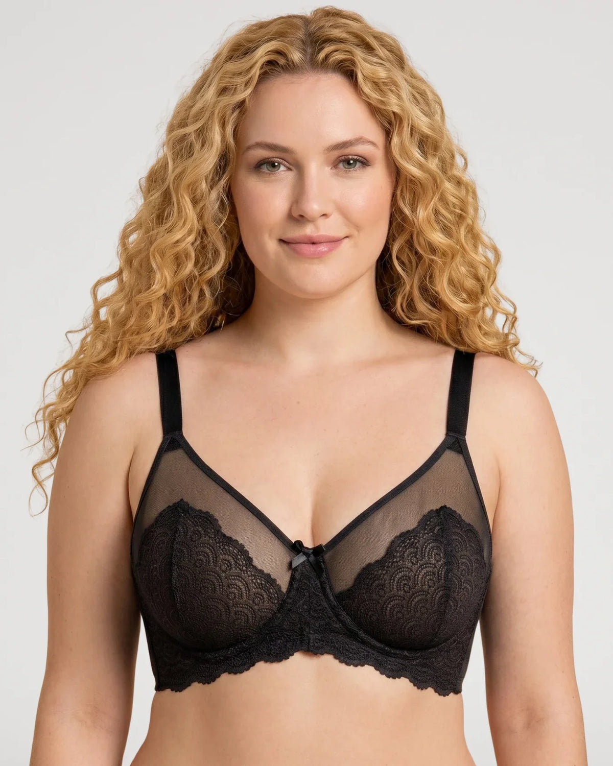 Lace Unlined Underwired Minimizer Bra [BOGO]