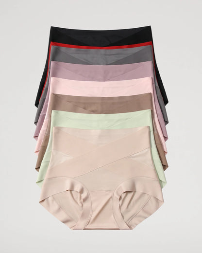 High-Waist Cross Compression Shaping Panties