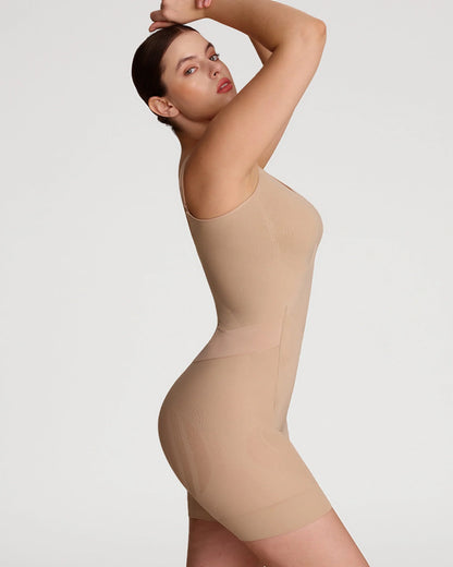 Seamless Full Body Easy-Off Sculpting Bodysuit