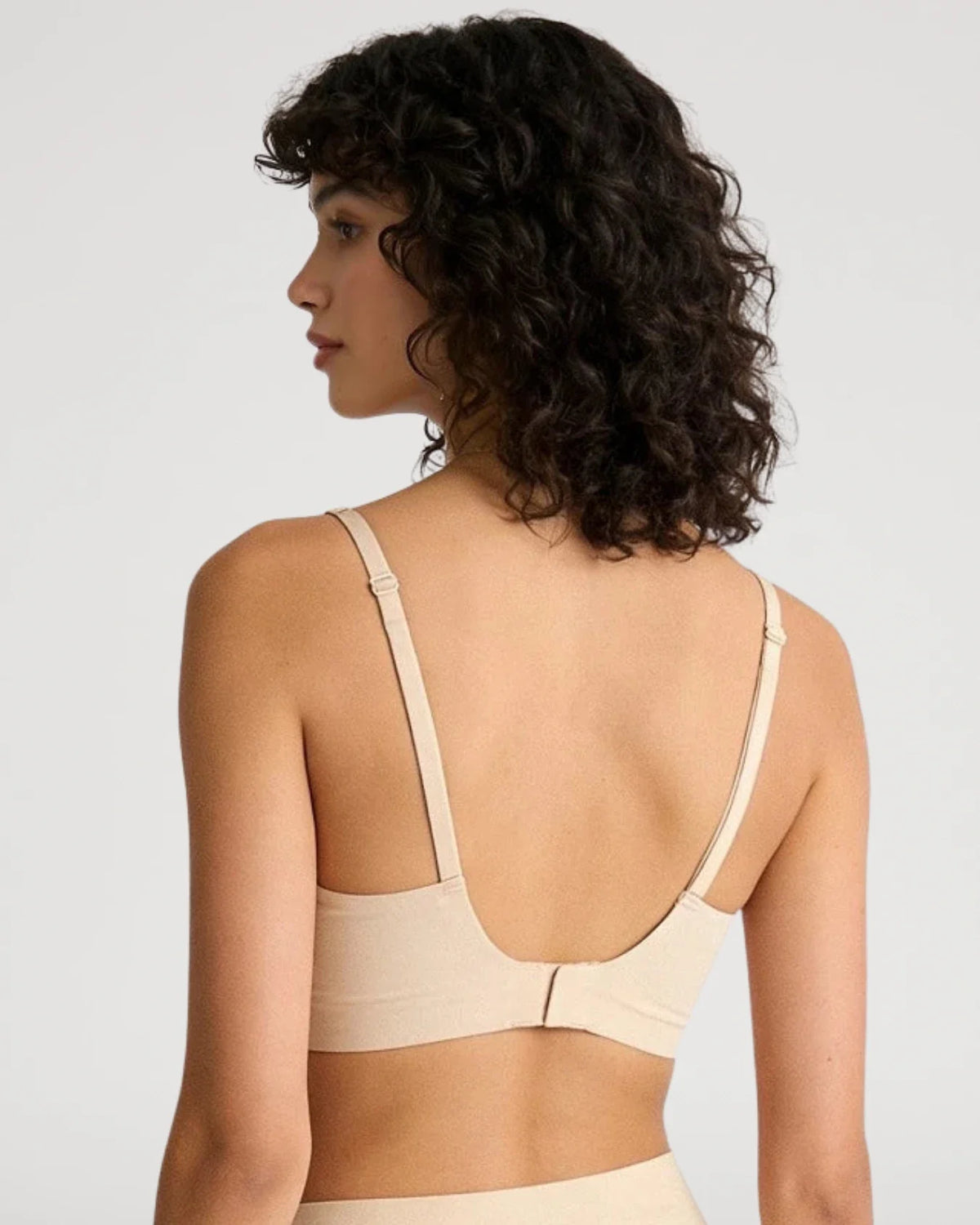 Wireless Push-Up Jelly Bra with Contoured Nipple Details
