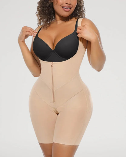 U-Shaped Full-Body Sculpting Faja Bodysuit [BOGO]