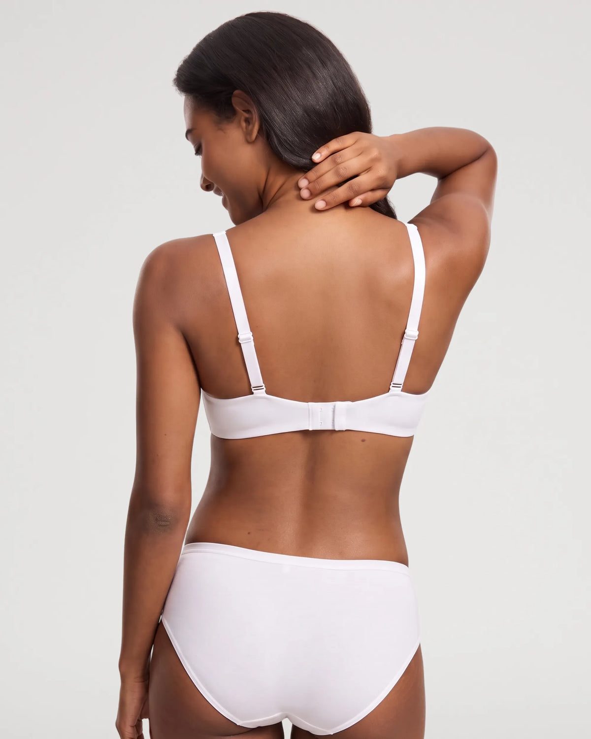 Cloud Satin Unlined Underwire Balconette Bra