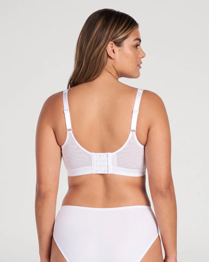 Plus Size Lace Molded Underwire Full Coverage Bra