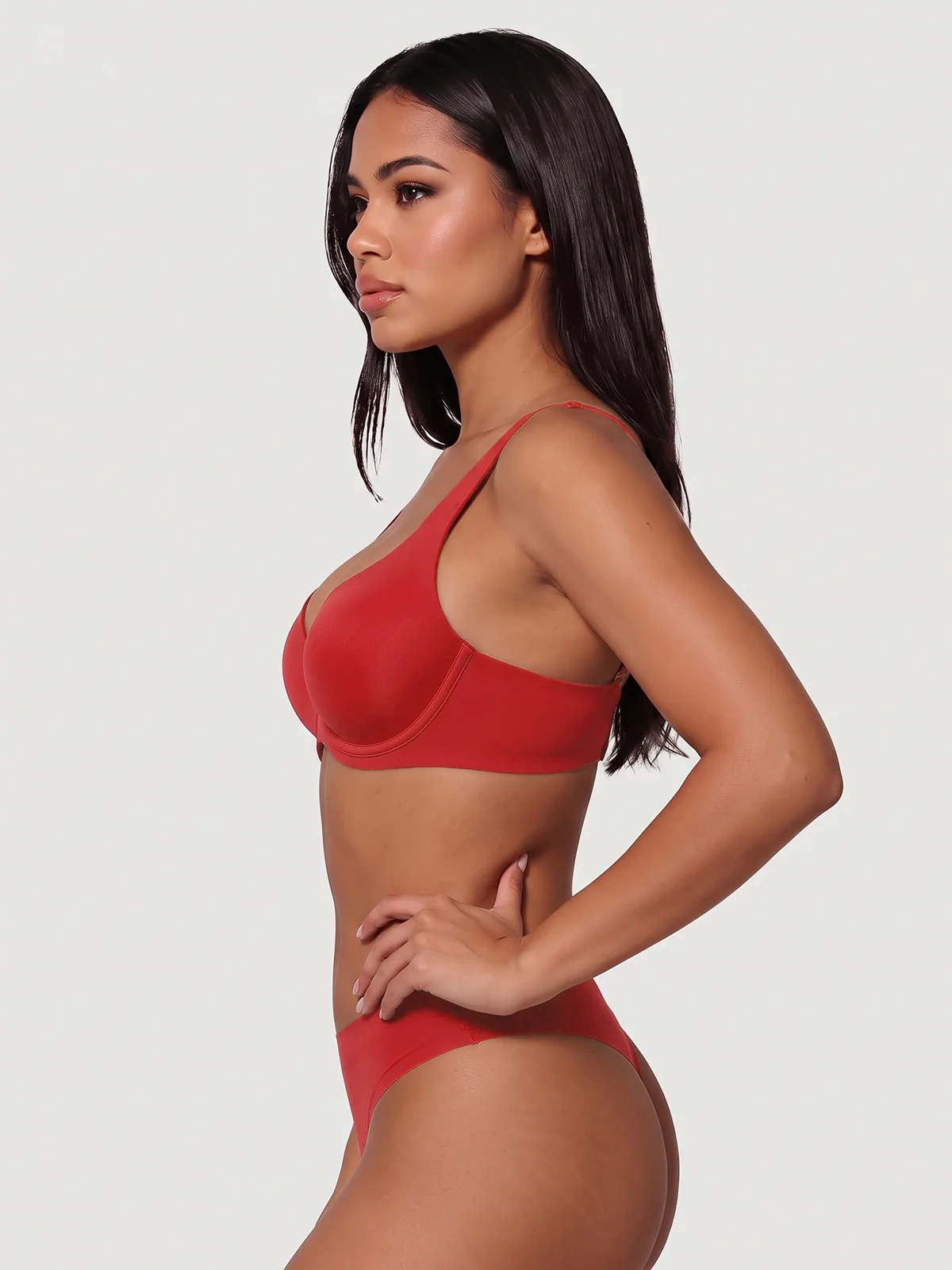Seamless Unlined Balconette Underwired Bra [BOGO]