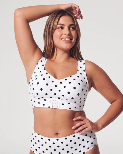 Seamless Front-Closure Wireless Posture Bra