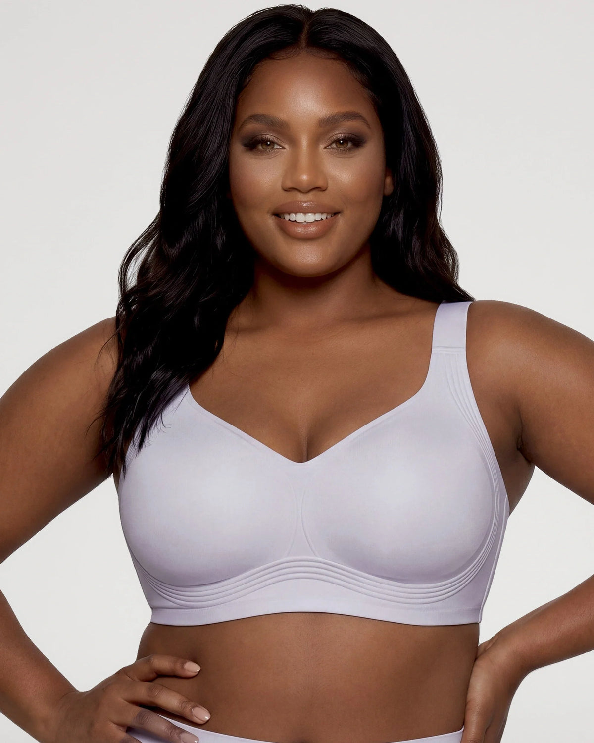 Wireless Full-Coverage Seamless Push-Up Jelly Bra