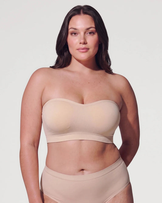 Seamless Wireless Strapless Bandeau Bra [BOGO]