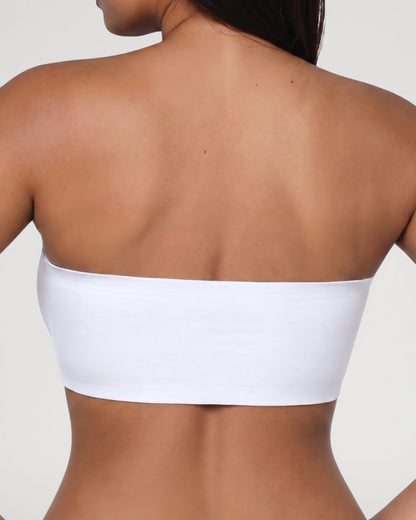 Seamless Wireless Strapless Bandeau Bra [BOGO]
