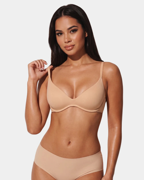 Plus Plunge Unlined Balconette Bra