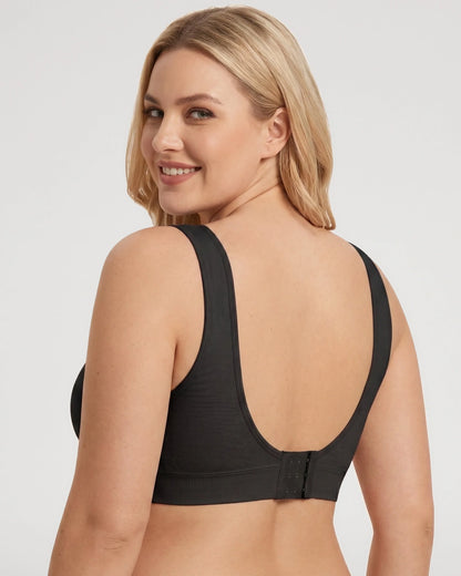 Comfort Wireless Full Coverage Push Up U Back Bra [BOGO]