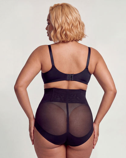High-Waisted Tummy Control Shaping Briefs