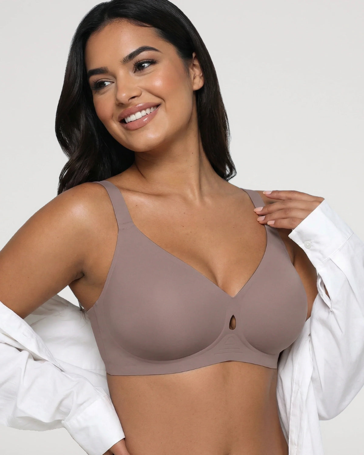 Wireless Jelly Push-Up Plunge Bra [BOGO]