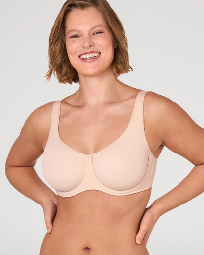Unlined Underwire Full Coverage Bra