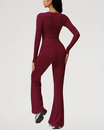 2-Piece High Stretch Sporty Activewear Set