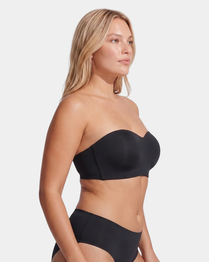 Molded Underwire Strapless Bandeau Bra