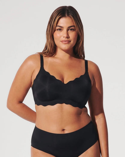 Seamless Scalloped Jelly Bra
