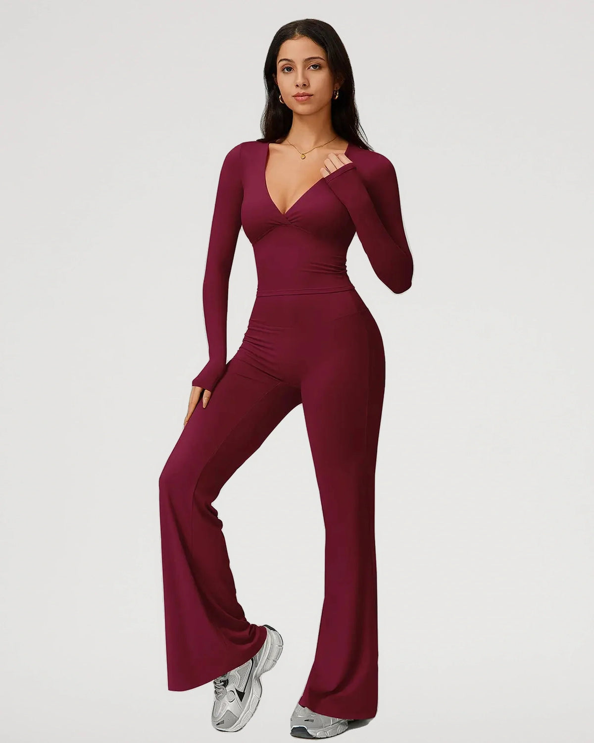 2-Piece High Stretch Sporty Activewear Set
