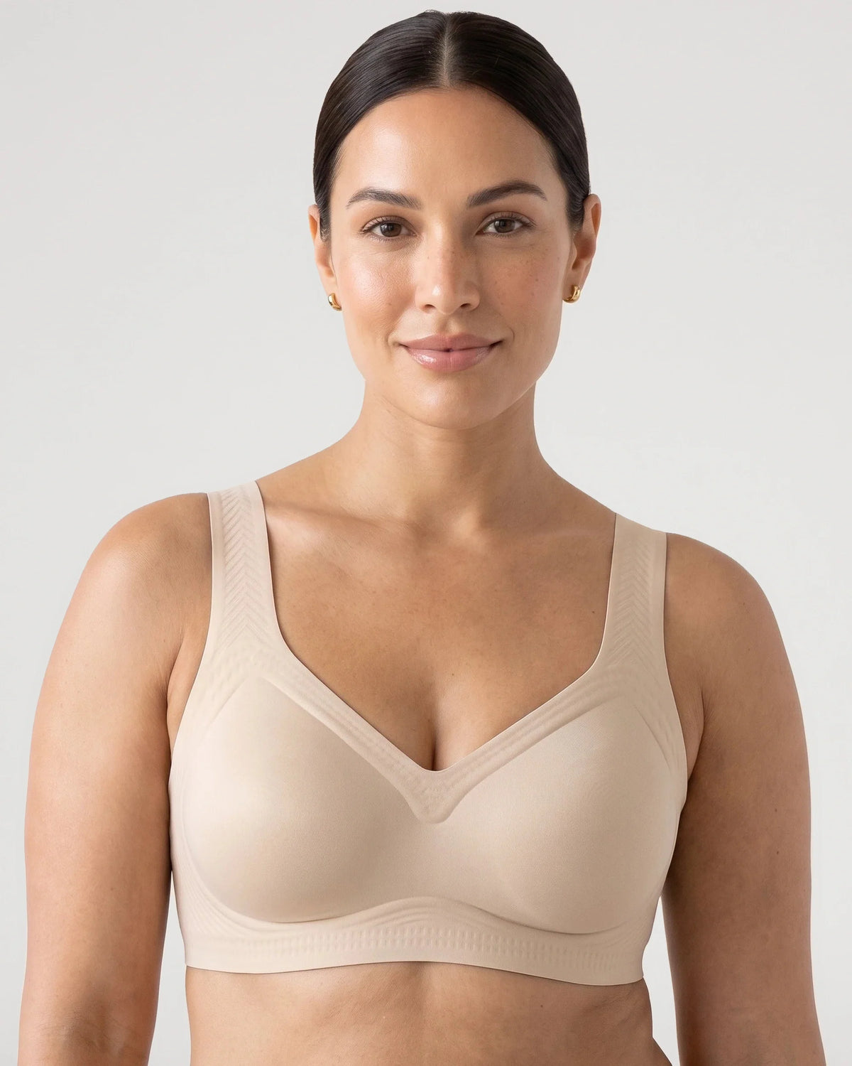 Full-Coverage Smooth Back Jelly Bra [BOGO]