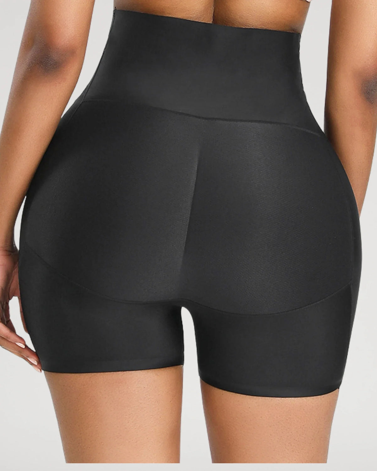 High-Waist Padded Butt Lifter Shapewear Shorts