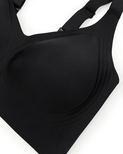Wireless Full-Coverage Seamless Push-Up Jelly Bra