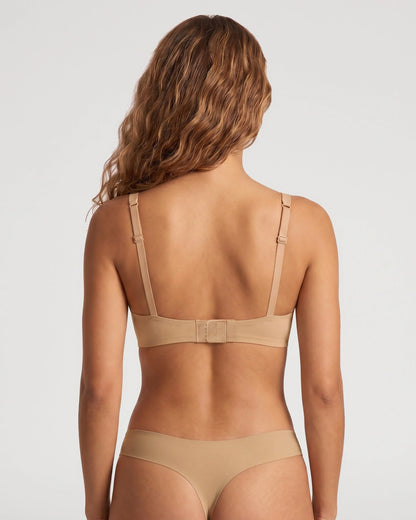 Seamless Square Neck Bralette & Panty Set