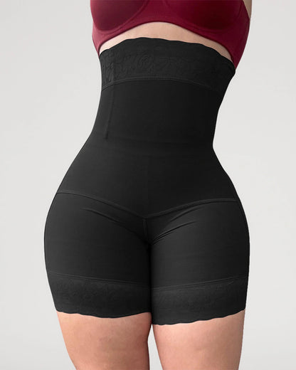 Sculpting High-Waisted Tummy Control Butt Lifter Shorts