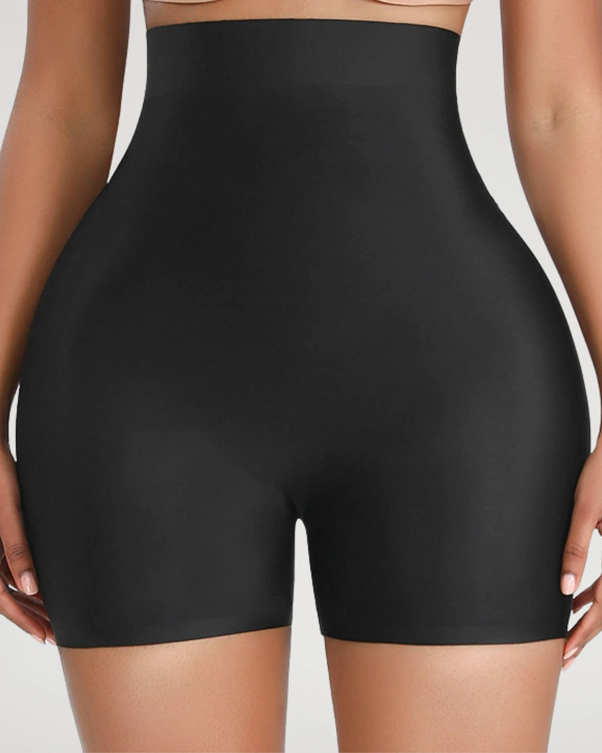 High-Waist Padded Butt Lifter Shapewear Shorts