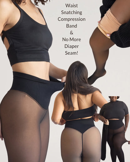 One-Seam Sculpting Thermal Tights