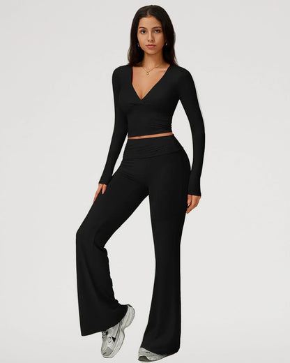 2-Piece High Stretch Sporty Activewear Set