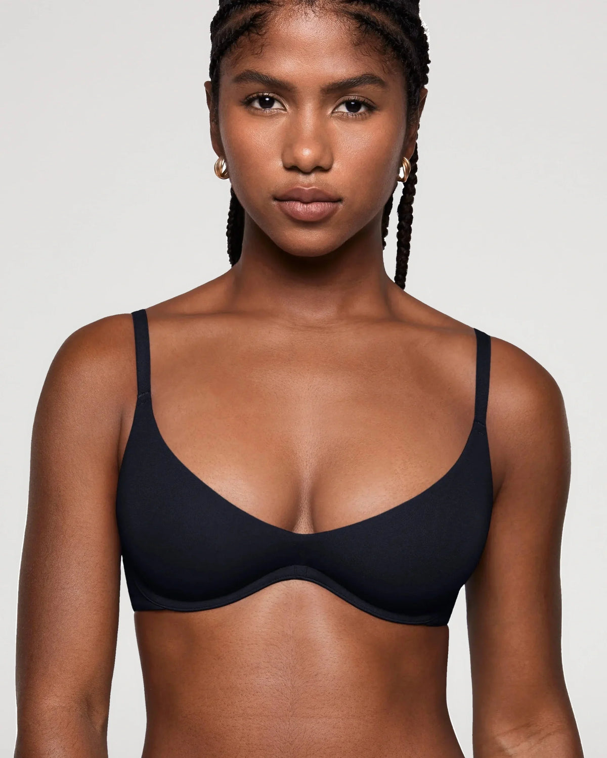 Plus Plunge Unlined Balconette Bra