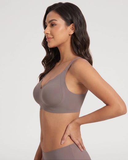 Scalloped Push-Up Jelly Bra