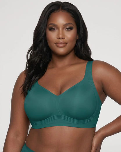 Wireless Full-Coverage Seamless Push-Up Jelly Bra