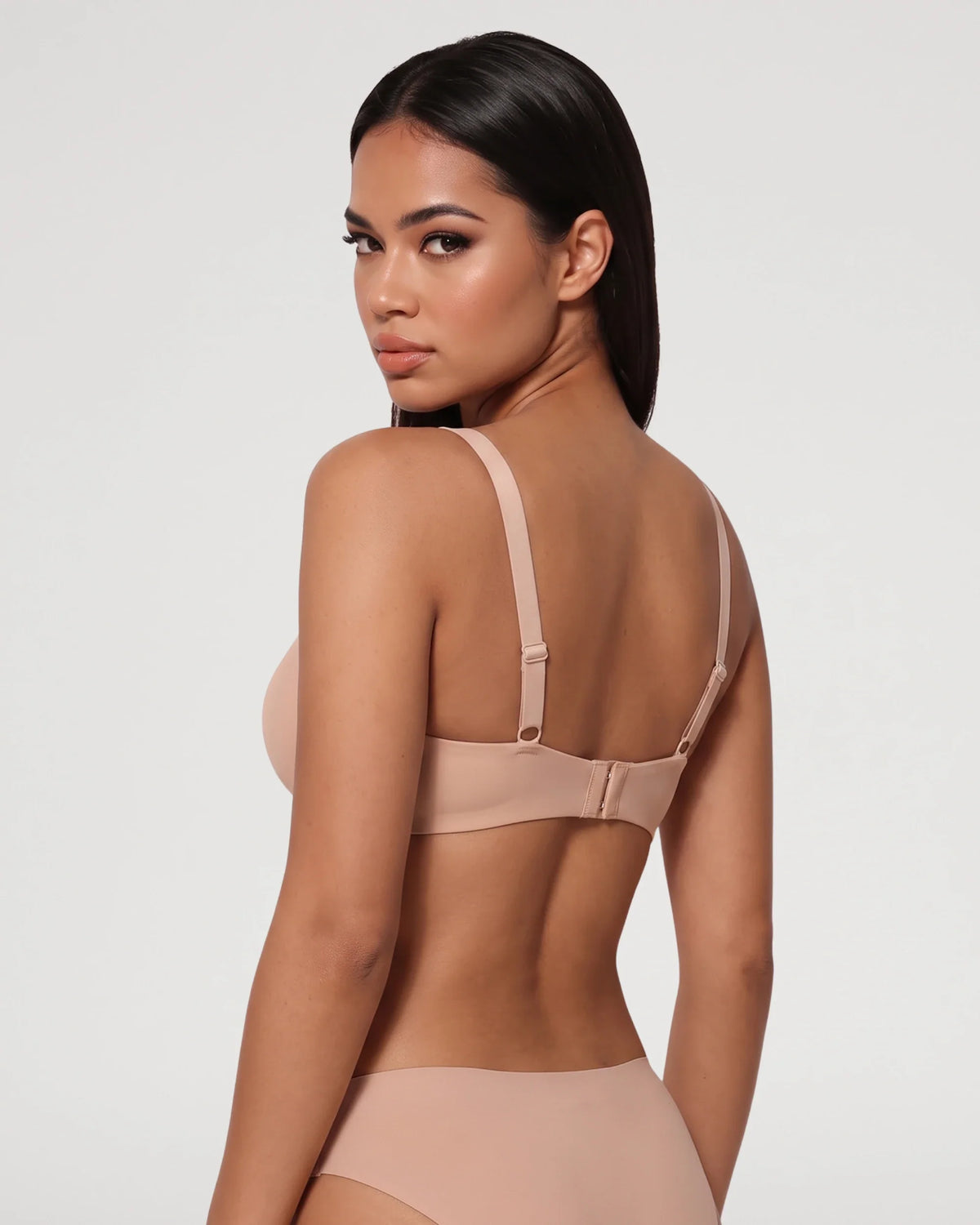 Seamless Unlined Balconette Underwired Bra