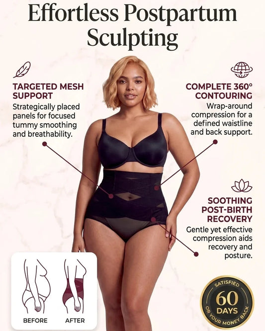 High-Waisted Tummy Control Shaping Briefs