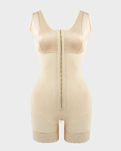 Extra Firm Post Surgery Full Body Shaper Zipper Crotch Fajas [BOGO]