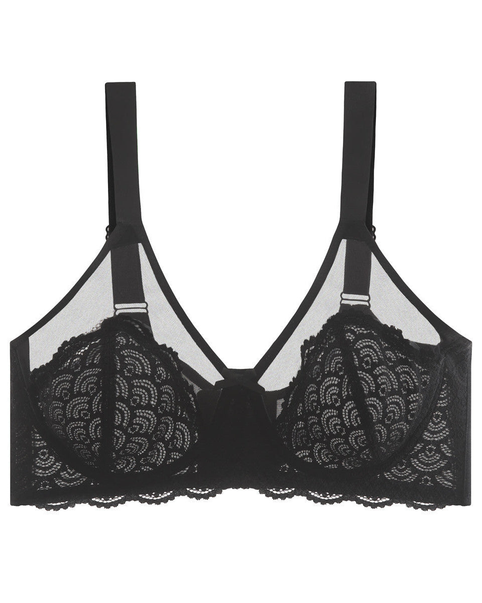 Lace Unlined Underwired Minimizer Bra [BOGO]