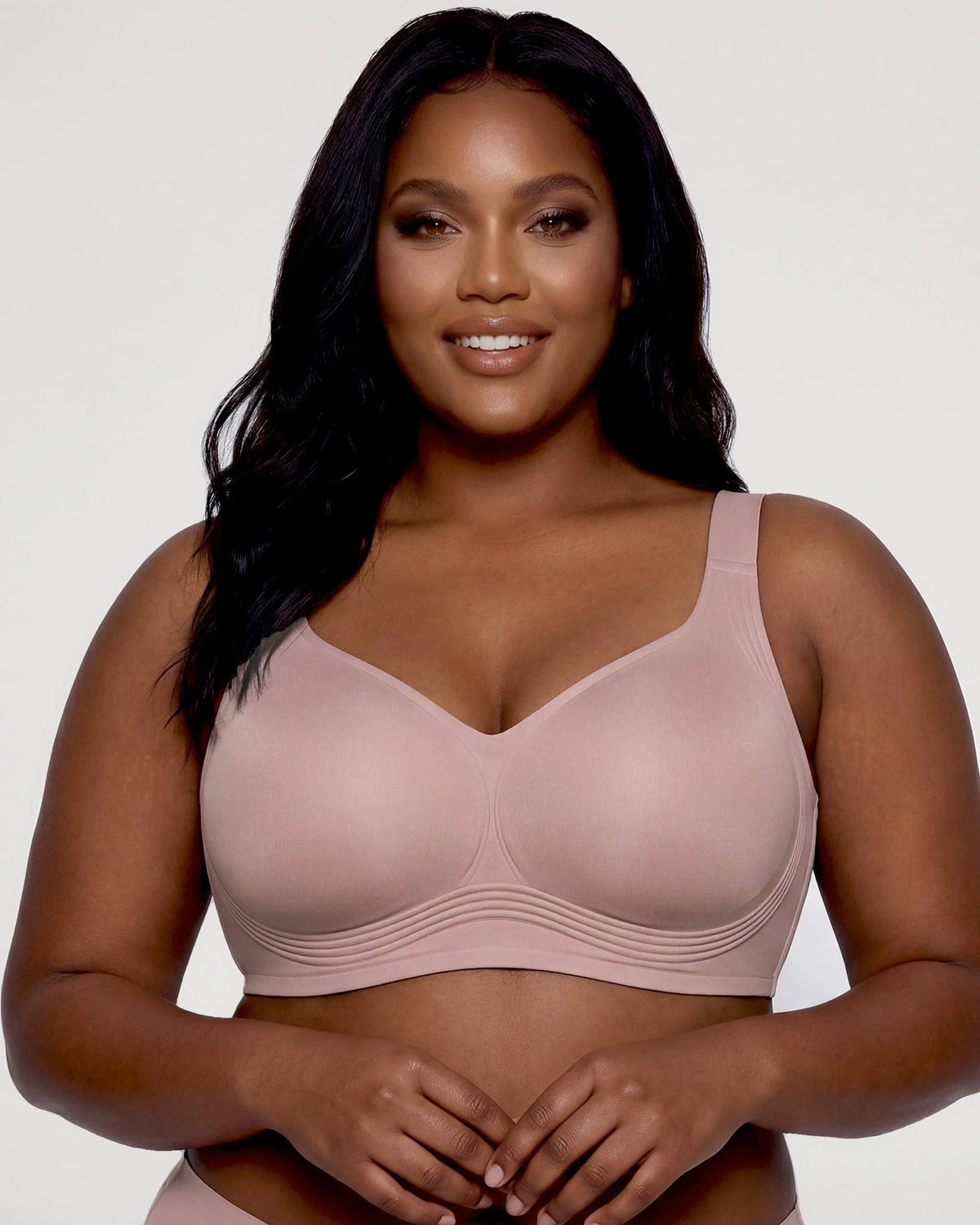 Wireless Full-Coverage Seamless Push-Up Jelly Bra