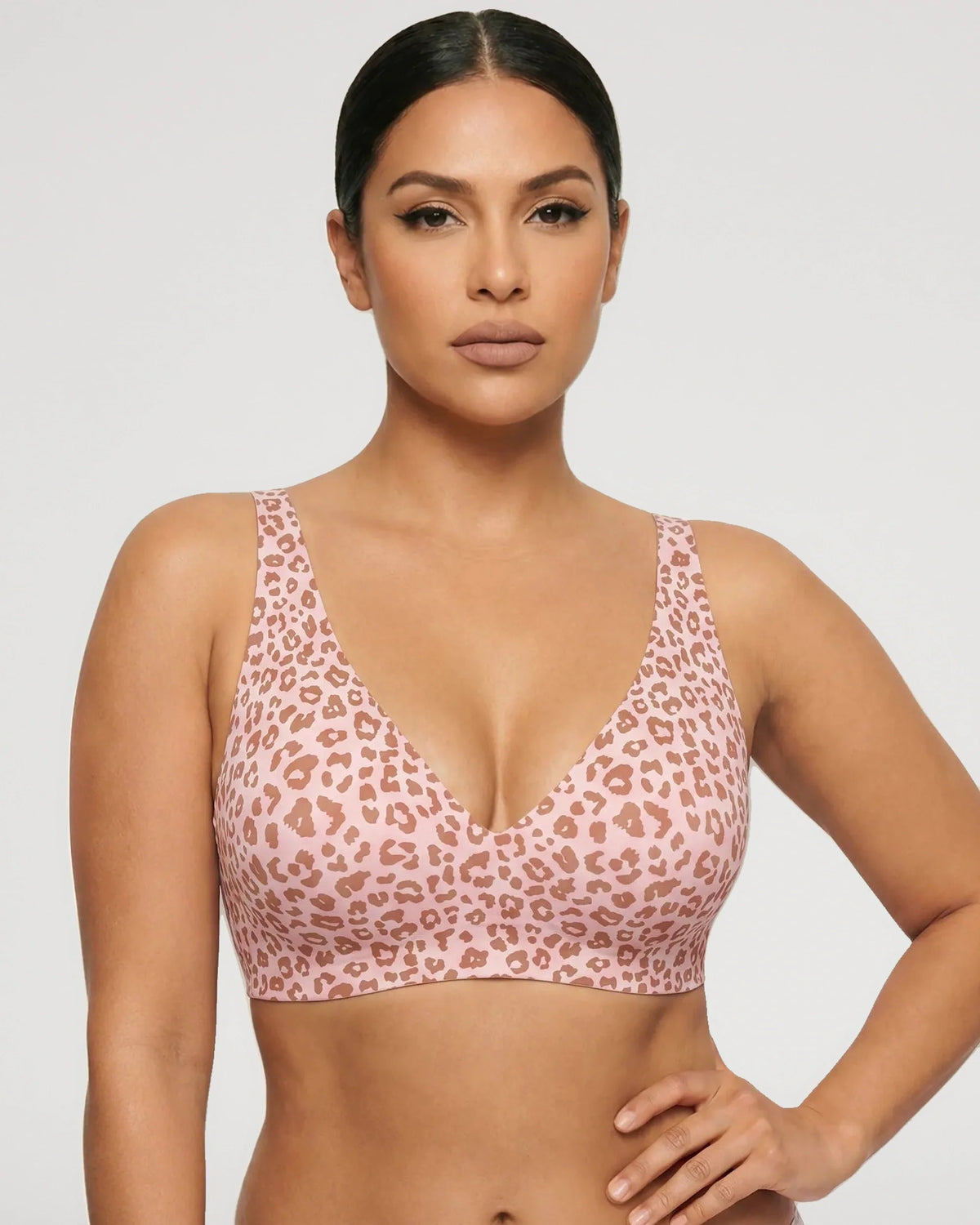 Seamless Wireless Plunge Push-Up Jelly Bra [BOGO]