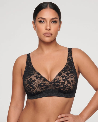 Seamless Wireless Plunge Push-Up Jelly Bra [BOGO]