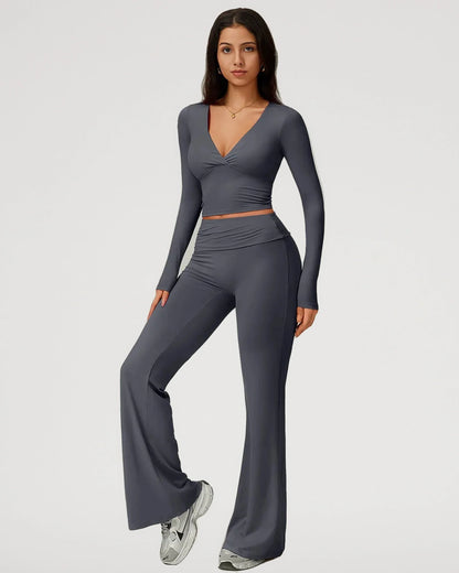 2-Piece High Stretch Sporty Activewear Set